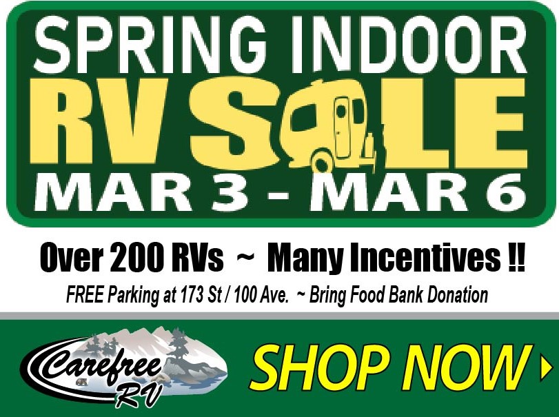 Spring RV Sale - March 3 to 6 2022